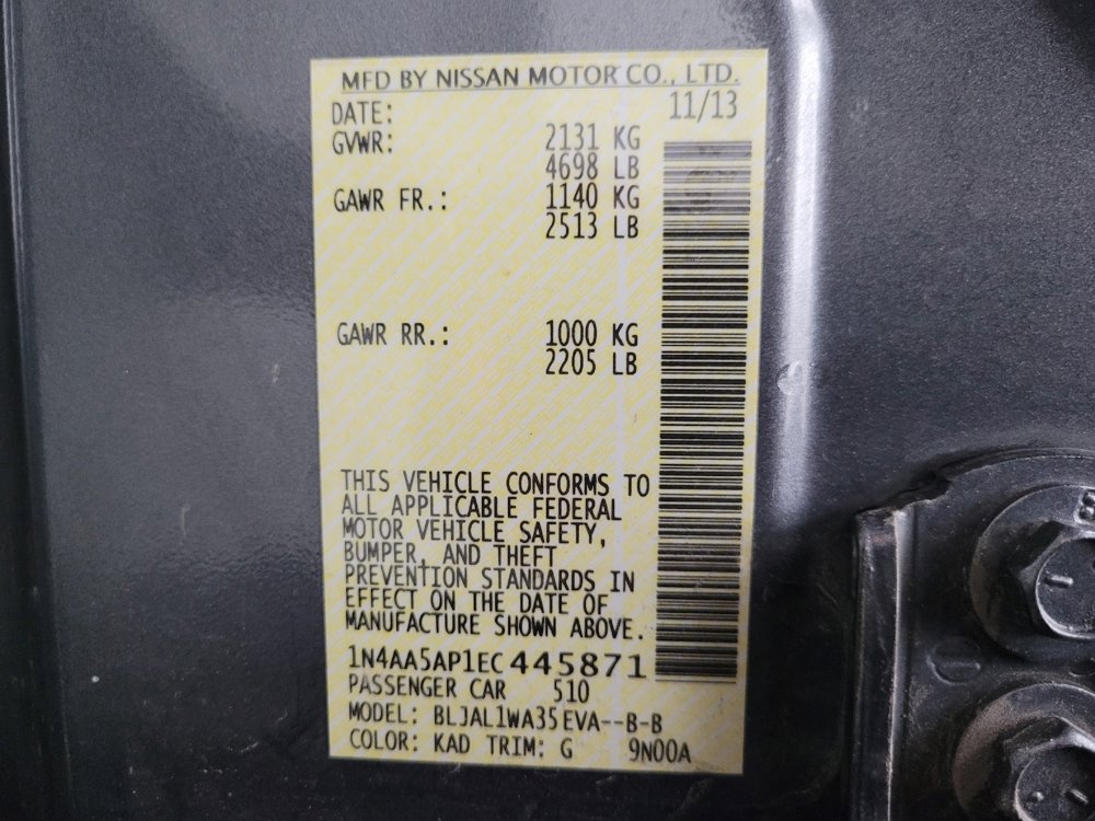 Used 2014 Nissan Maxima 3.5 SV w/ Sport Package image 33