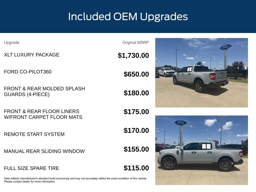 Certified 2023 Ford Maverick XLT w/ XLT Luxury Package FWD image 11