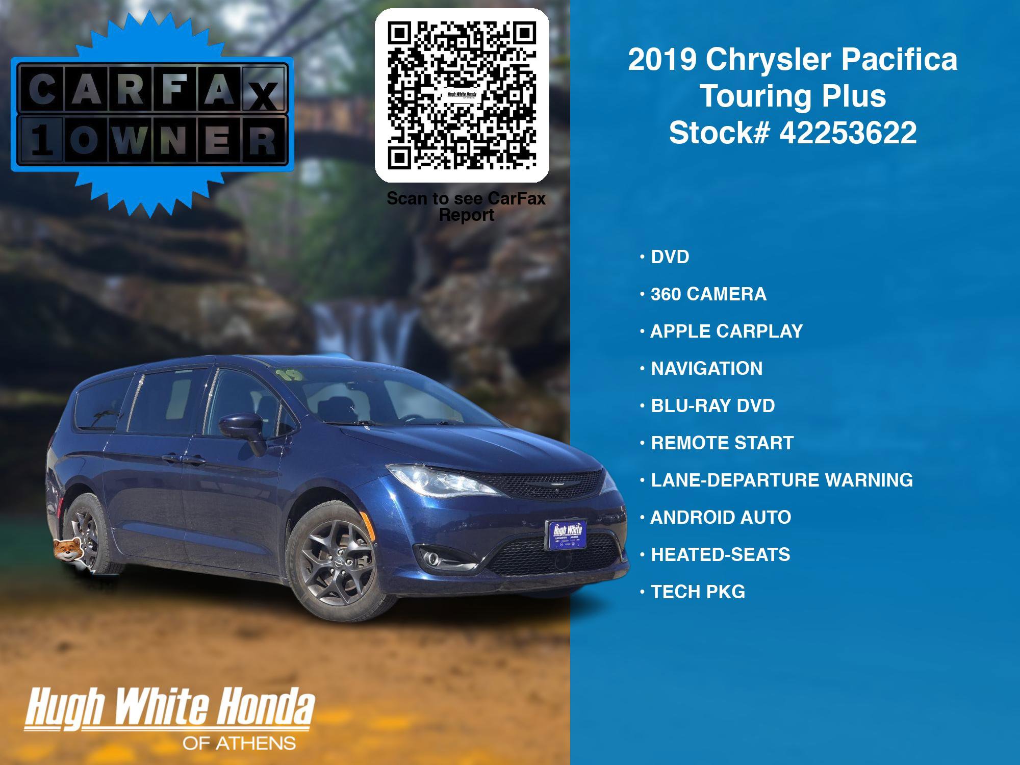 Used 2019 Chrysler Pacifica Touring Plus w/ Advanced Safetytec Group image 7