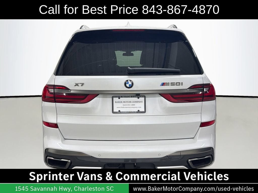 Used 2020 BMW X7 M50i w/ Luxury Seating Package AWD/4WD image 10