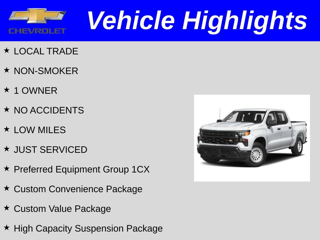 Certified 2022 Chevrolet Silverado 1500 Custom AWD/4WD image 2