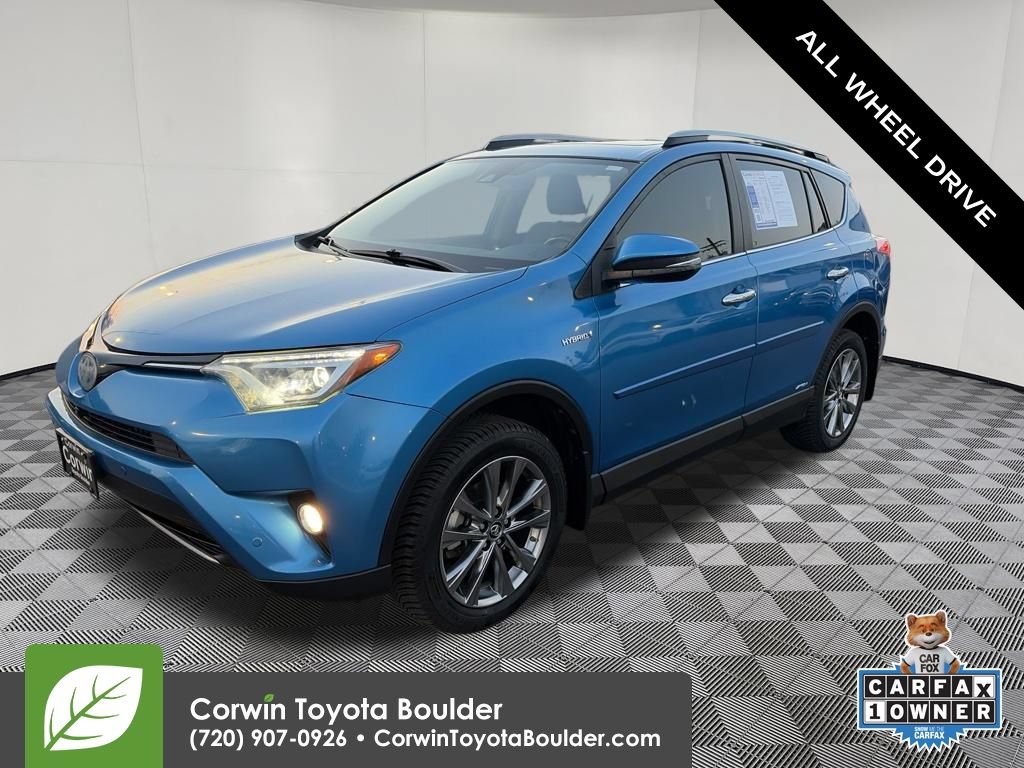 Used 2017 Toyota RAV4 Limited w/ Advanced Technology Package AWD/4WD image 4