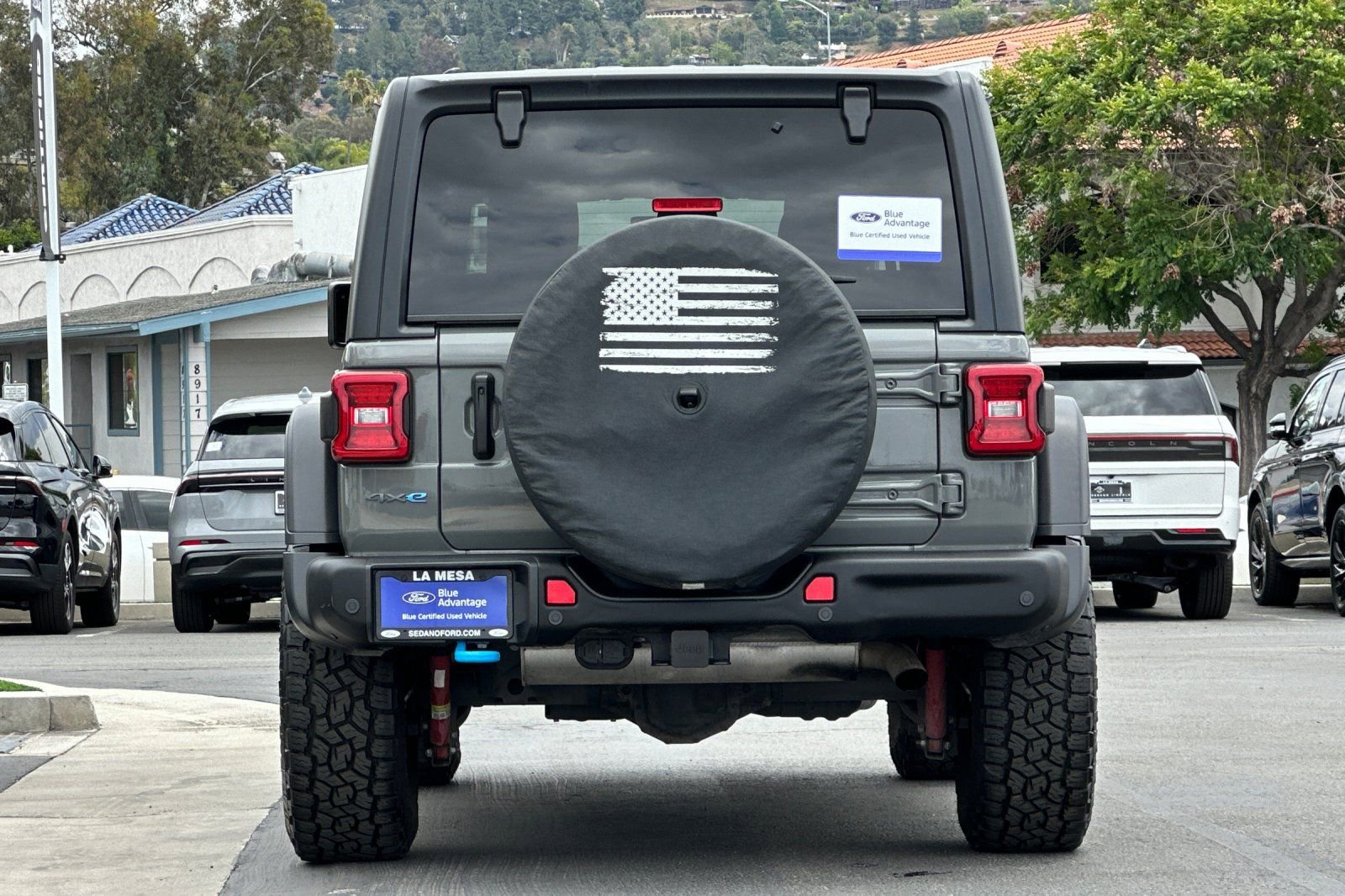Used 2021 Jeep Wrangler Unlimited Rubicon 4xe w/ Steel Bumper Group AWD/4WD image 4