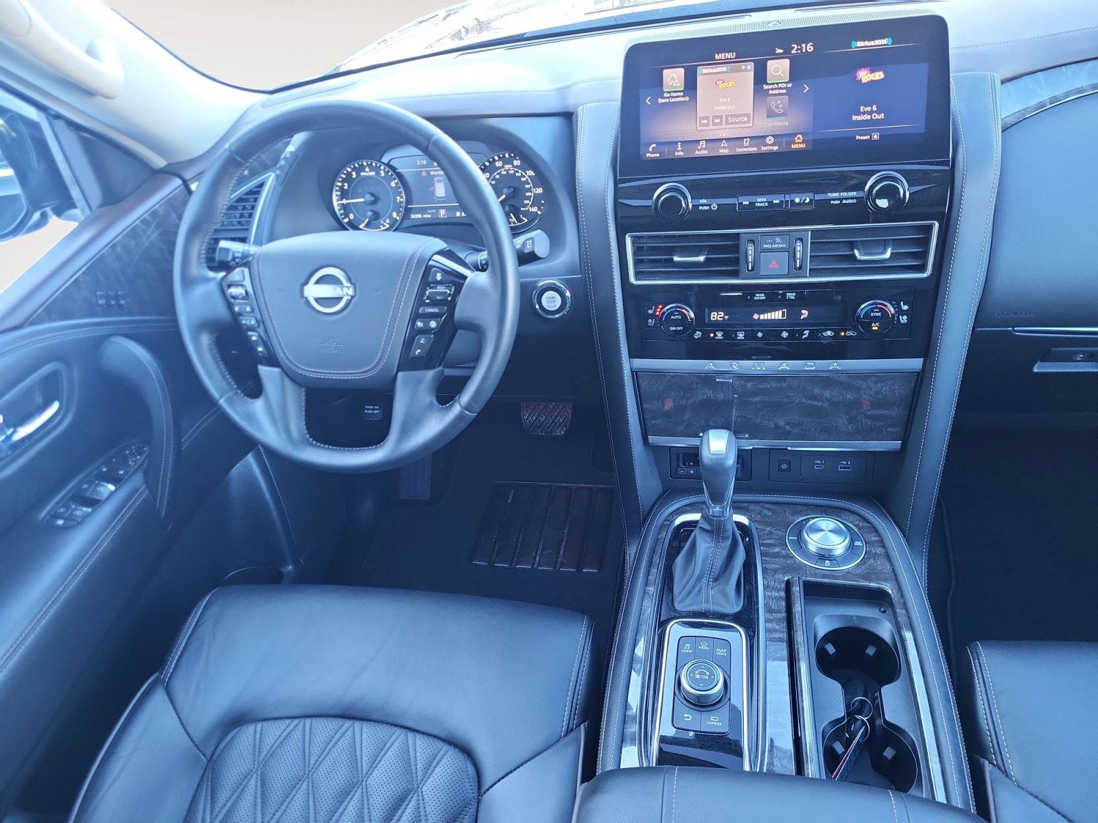 Used 2023 Nissan Armada Platinum w/ Captain's Chairs Package AWD/4WD image 11