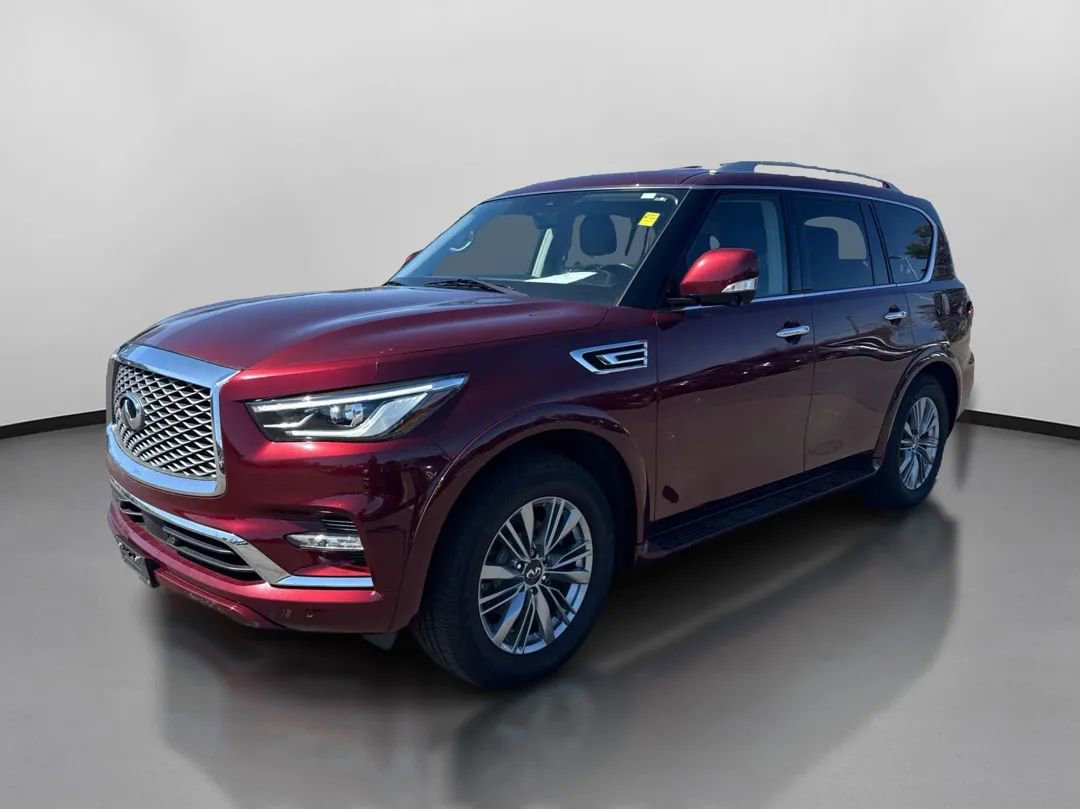 Used 2021 INFINITI QX80 Luxe w/ All-Season Package image 3