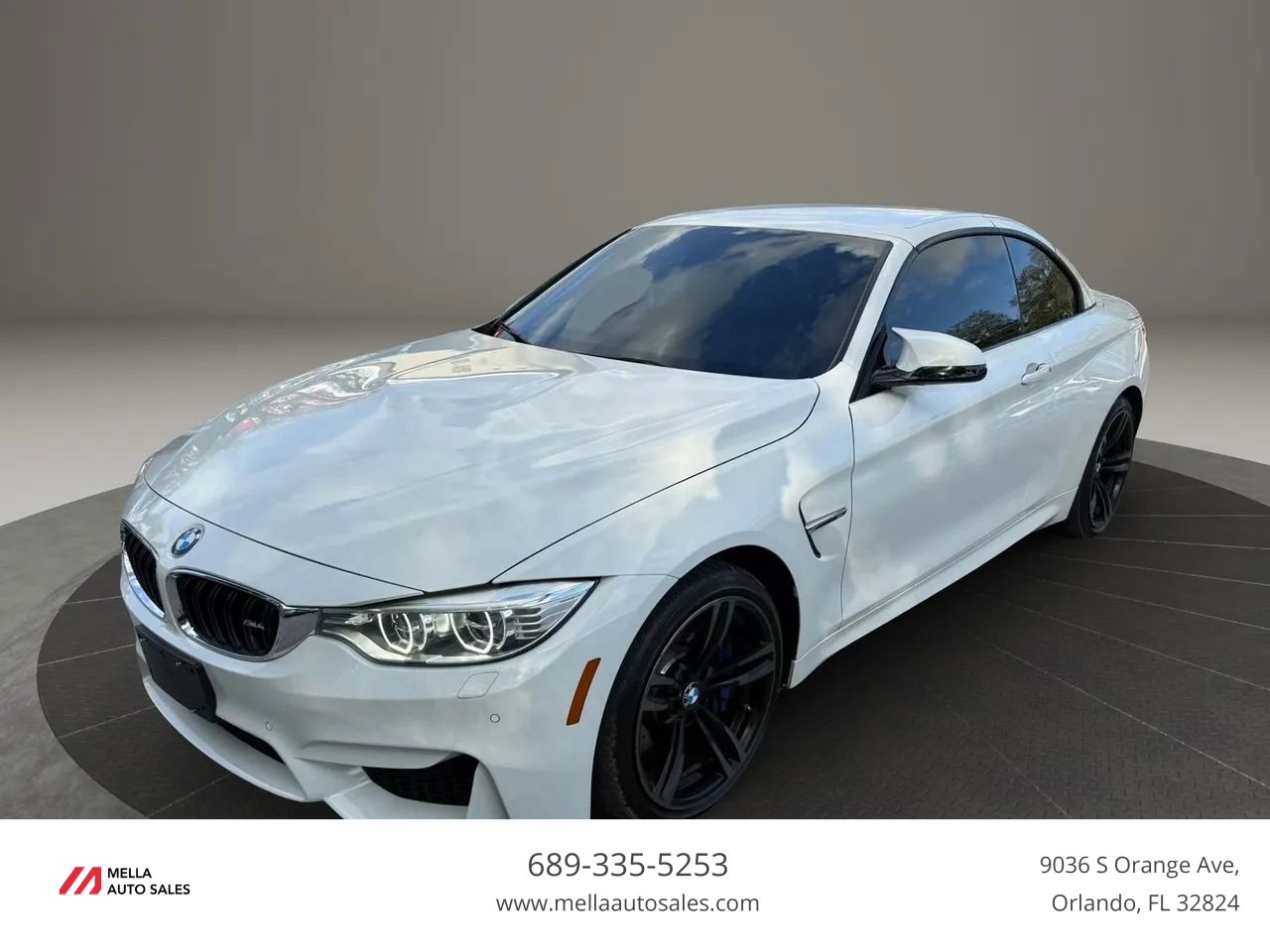 Used 2015 BMW M4 Convertible image 1