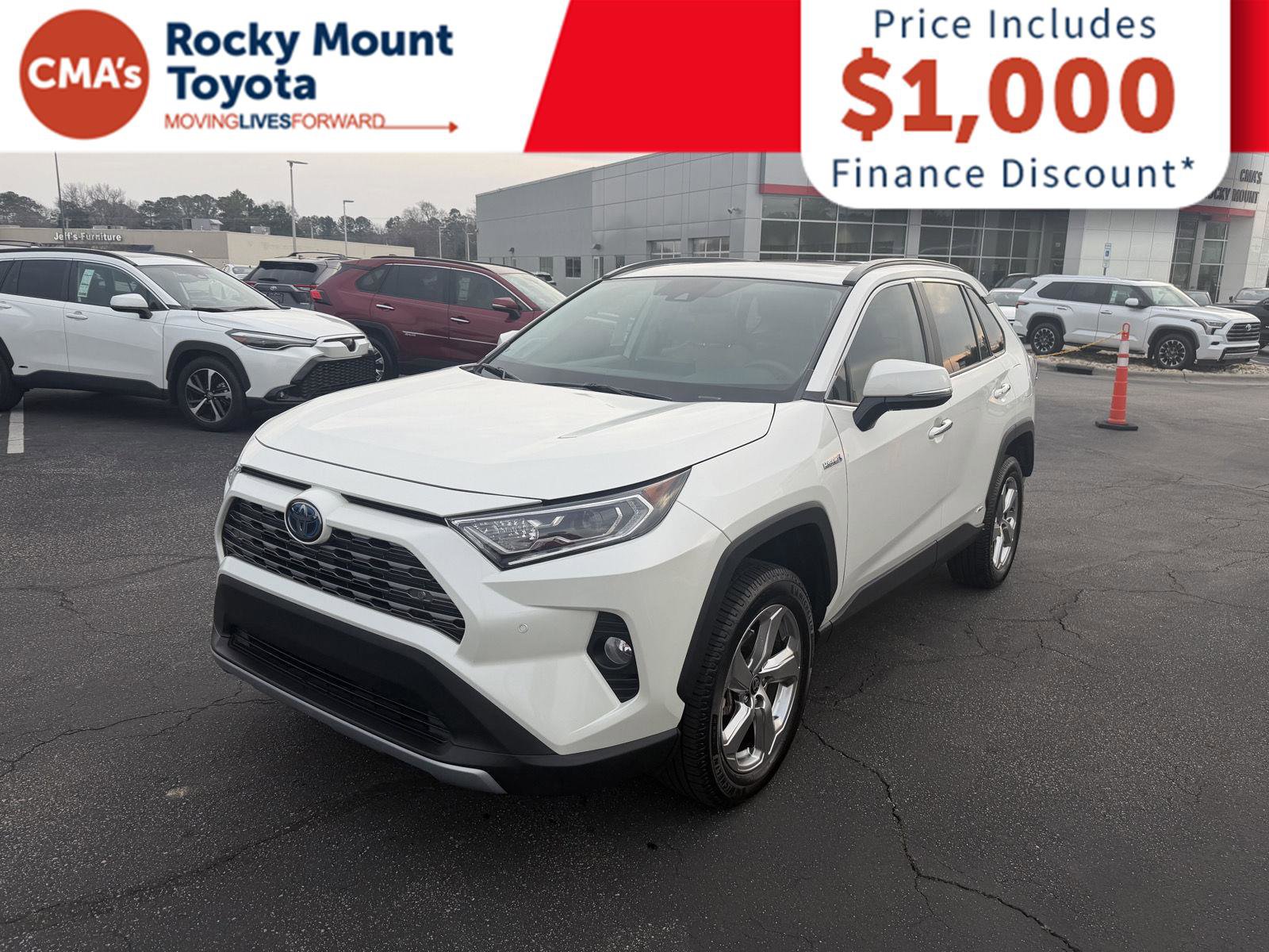 Used 2021 Toyota RAV4 Limited w/ Limited Grade Weather Package image 3