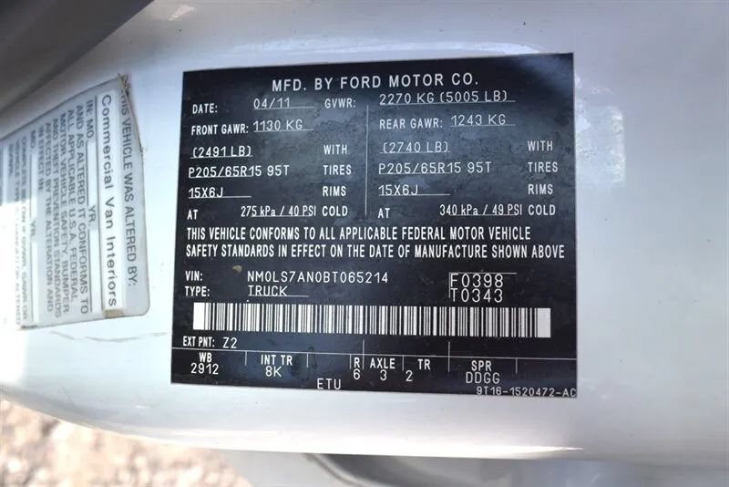 Used 2011 Ford Transit Connect XL FWD image 26