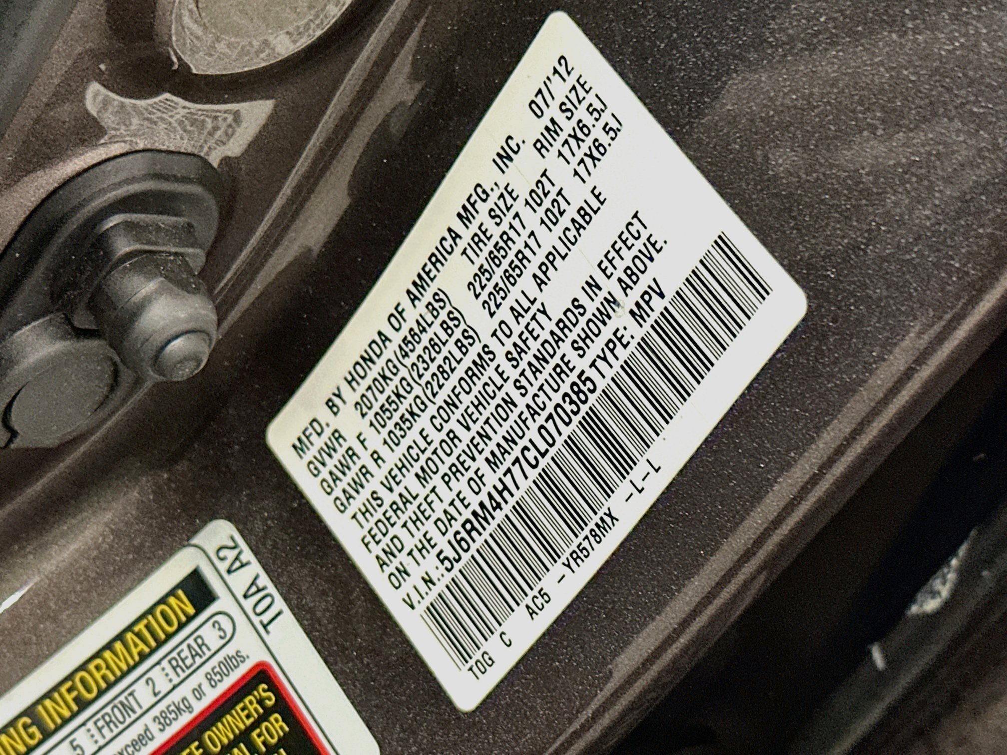 Used 2012 Honda CR-V EX-L image 12