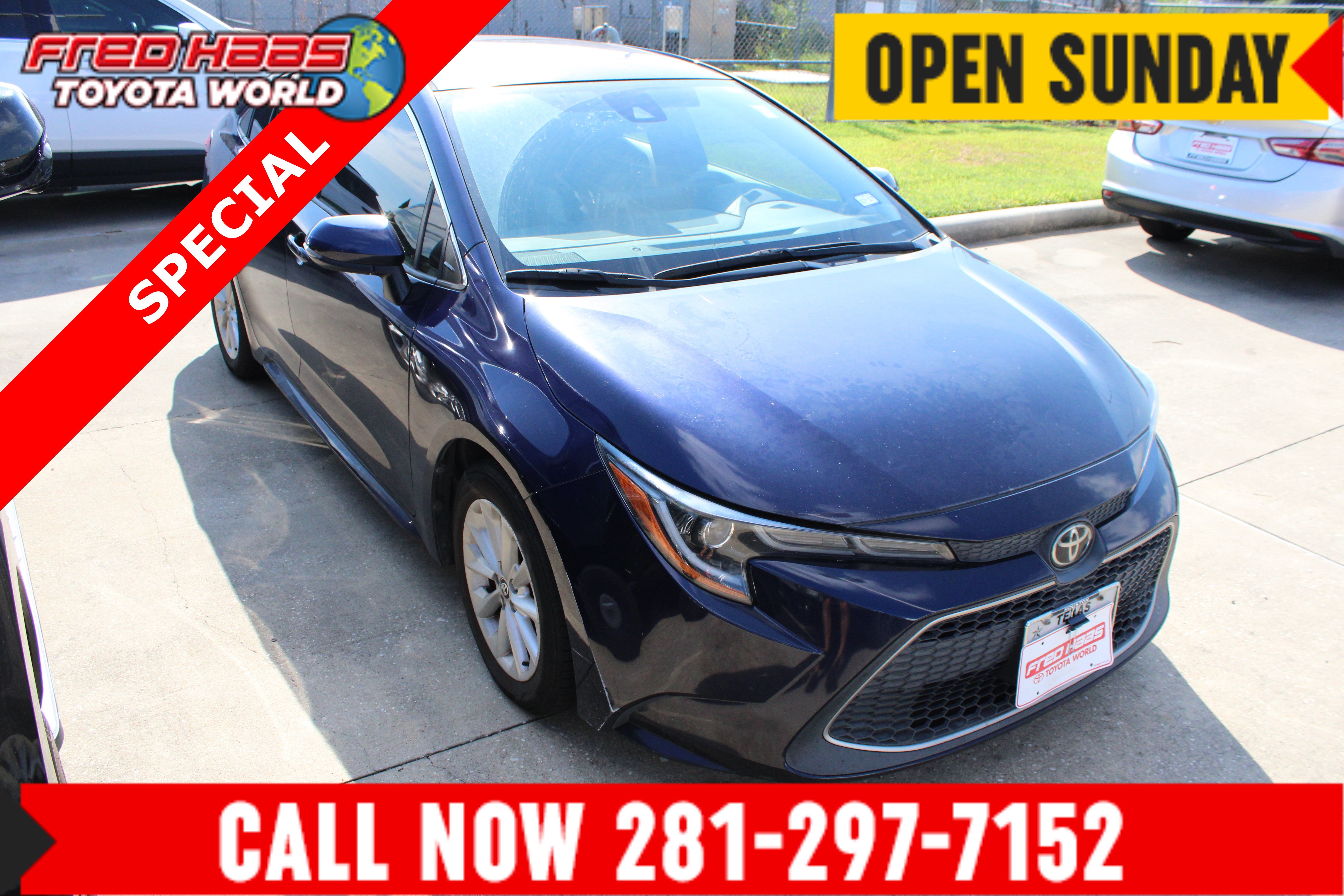 Used 2020 Toyota Corolla XLE FWD image 1