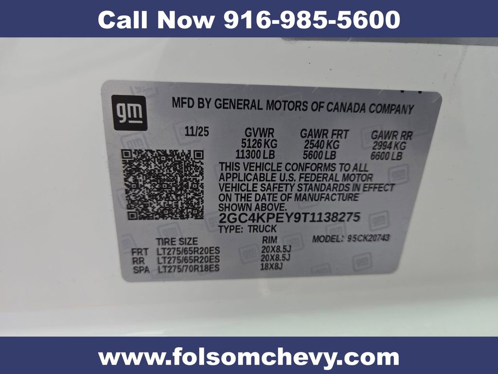 New 2026 Chevrolet Silverado 2500 LTZ w/ LTZ Premium Package image 29