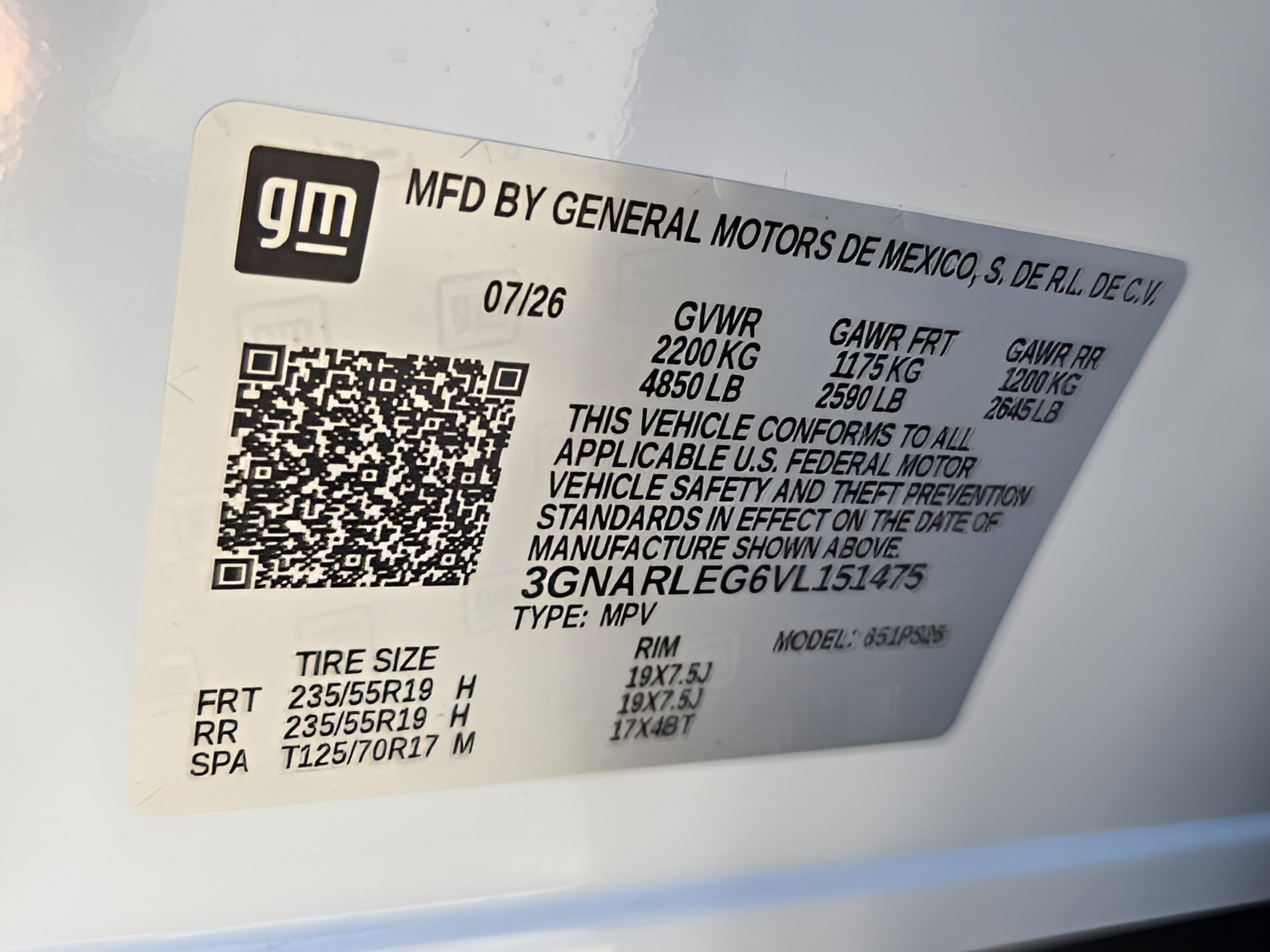 New 2027 Chevrolet Equinox RS w/ Safety and Technology Package FWD image 16