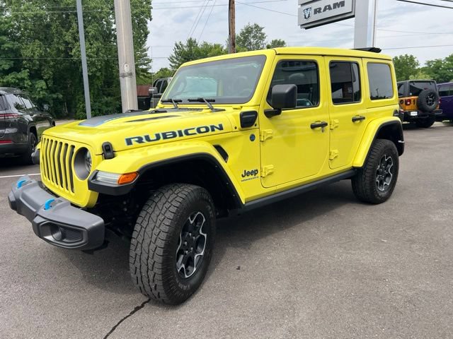 Used 2023 Jeep Wrangler Unlimited Rubicon 4xe w/ Cold Weather Group AWD/4WD image 37