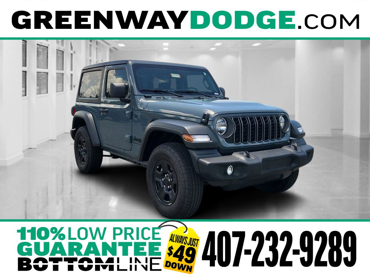 New 2025 Jeep Wrangler Sport
