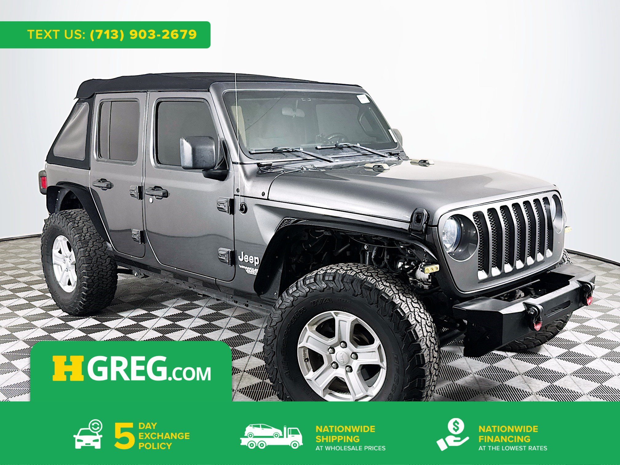 Used 2019 Jeep Wrangler Unlimited Sport S