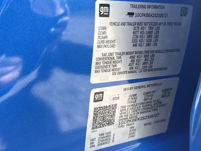 Certified 2025 Chevrolet Silverado 1500 Custom AWD/4WD image 35