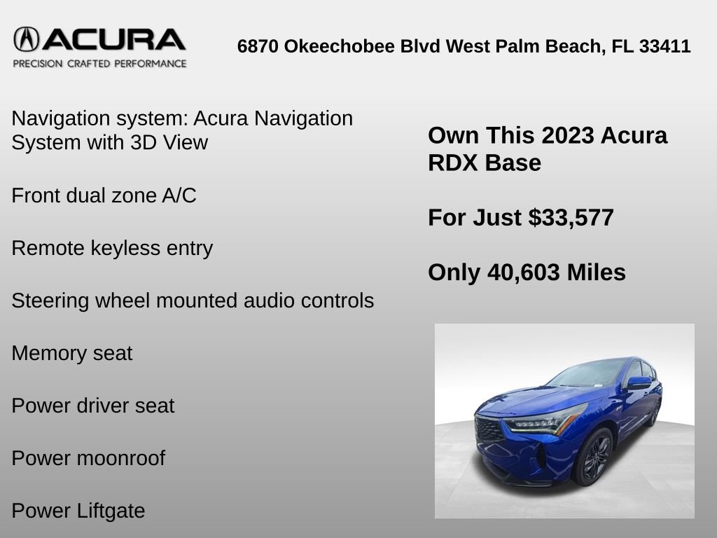 Used 2023 Acura RDX A-Spec FWD image 6