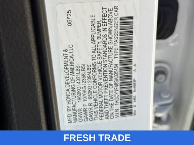 Certified 2025 Honda Accord SE image 28