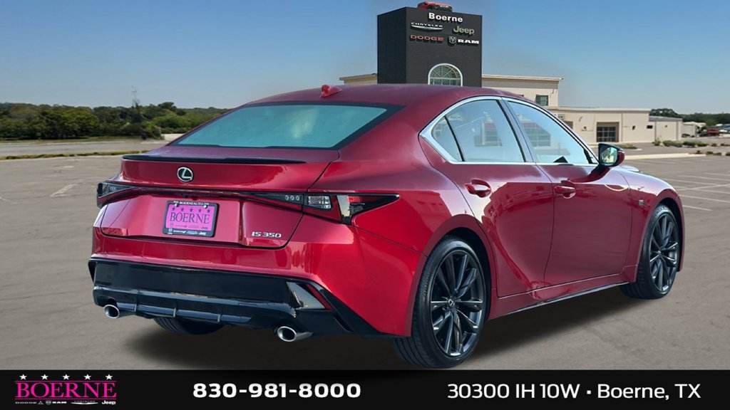 Used 2024 Lexus IS 350 F Sport w/ Accessory Package 2 RWD image 3