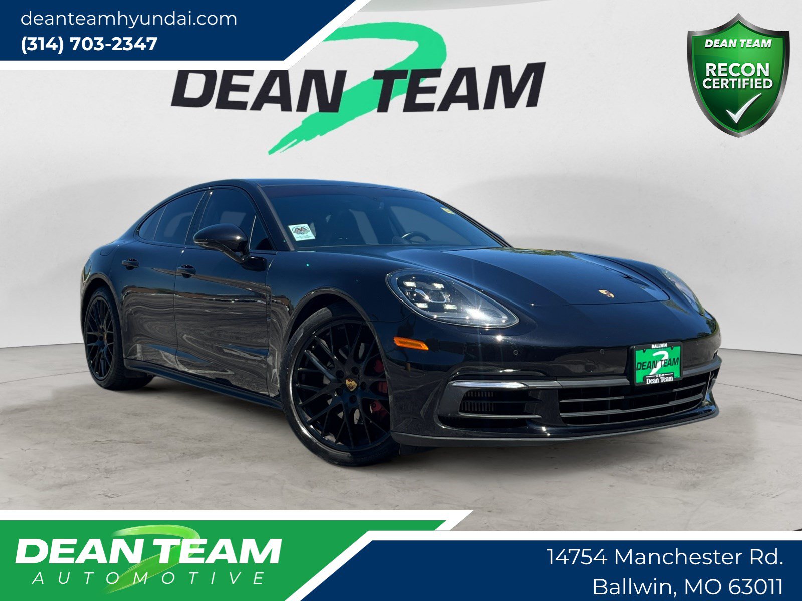 Used 2018 Porsche Panamera 4S AWD/4WD image 1