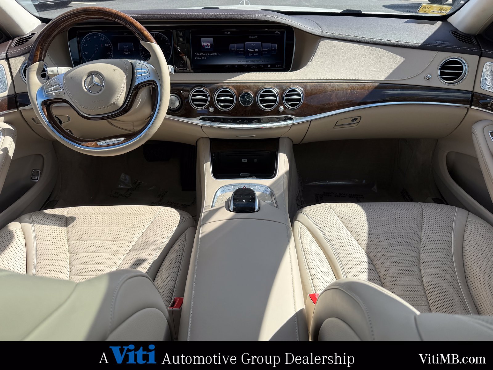 Used 2017 Mercedes-Benz S 550 4MATIC Sedan image 2