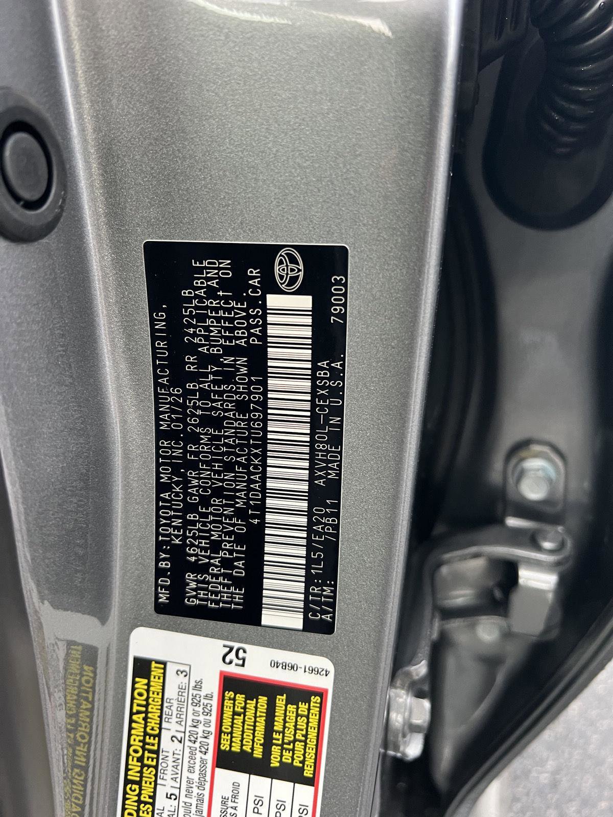 New 2026 Toyota Camry SE image 30