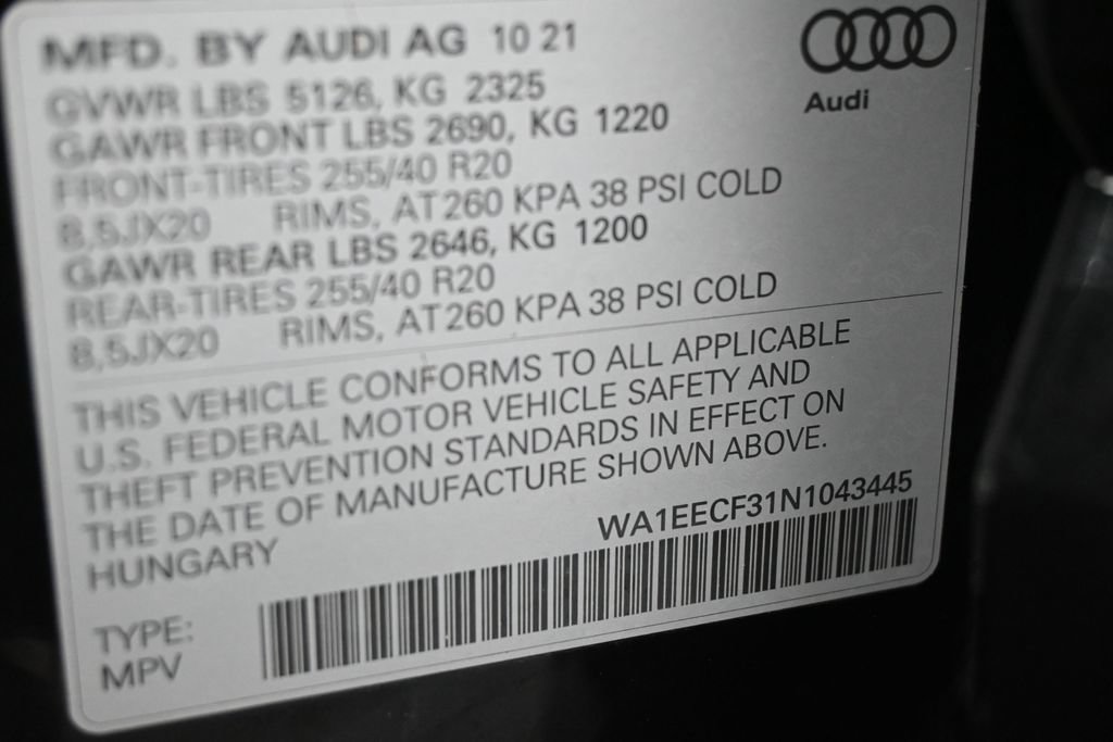 Used 2022 Audi Q3 2.0T Premium Plus AWD/4WD image 20