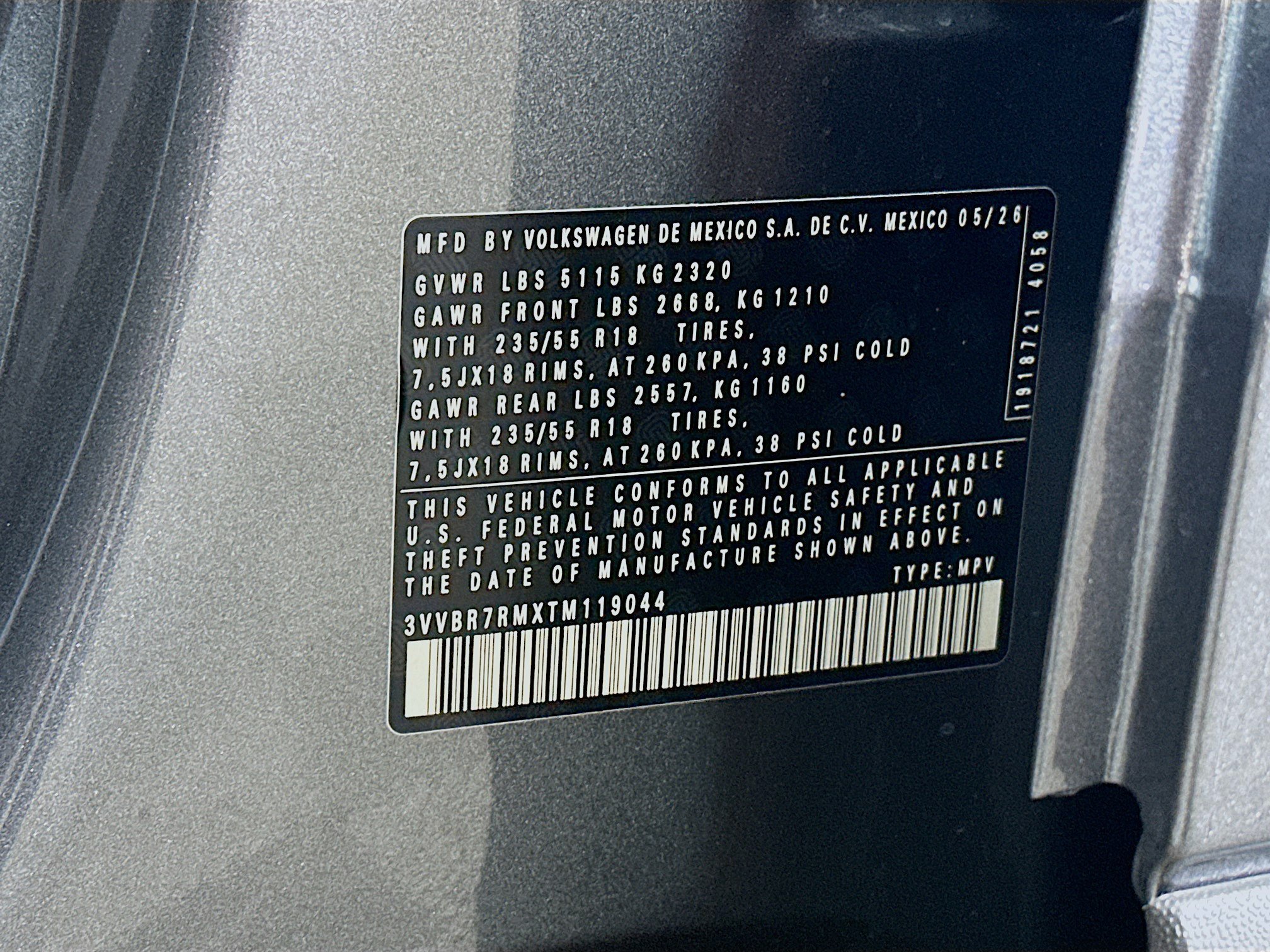 New 2026 Volkswagen Tiguan S AWD/4WD image 29
