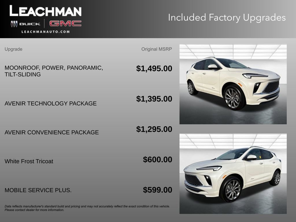 Certified 2026 Buick Encore GX Avenir w/ Avenir Technology Package image 11