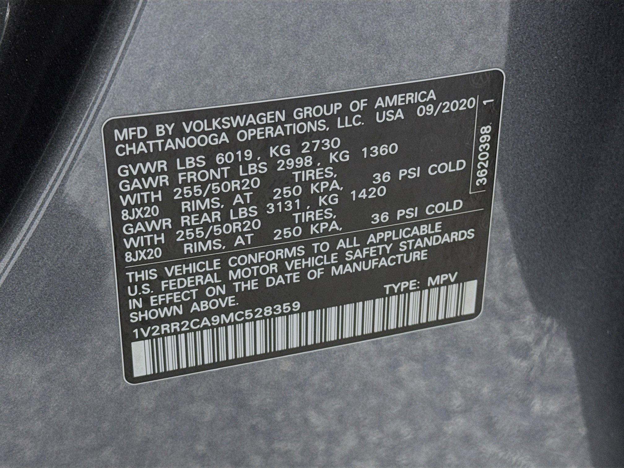 Used 2021 Volkswagen Atlas SE w/ Panoramic Sunroof Package image 33