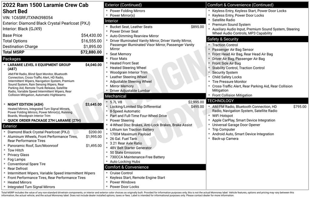 Used 2022 RAM 1500 Laramie image 2