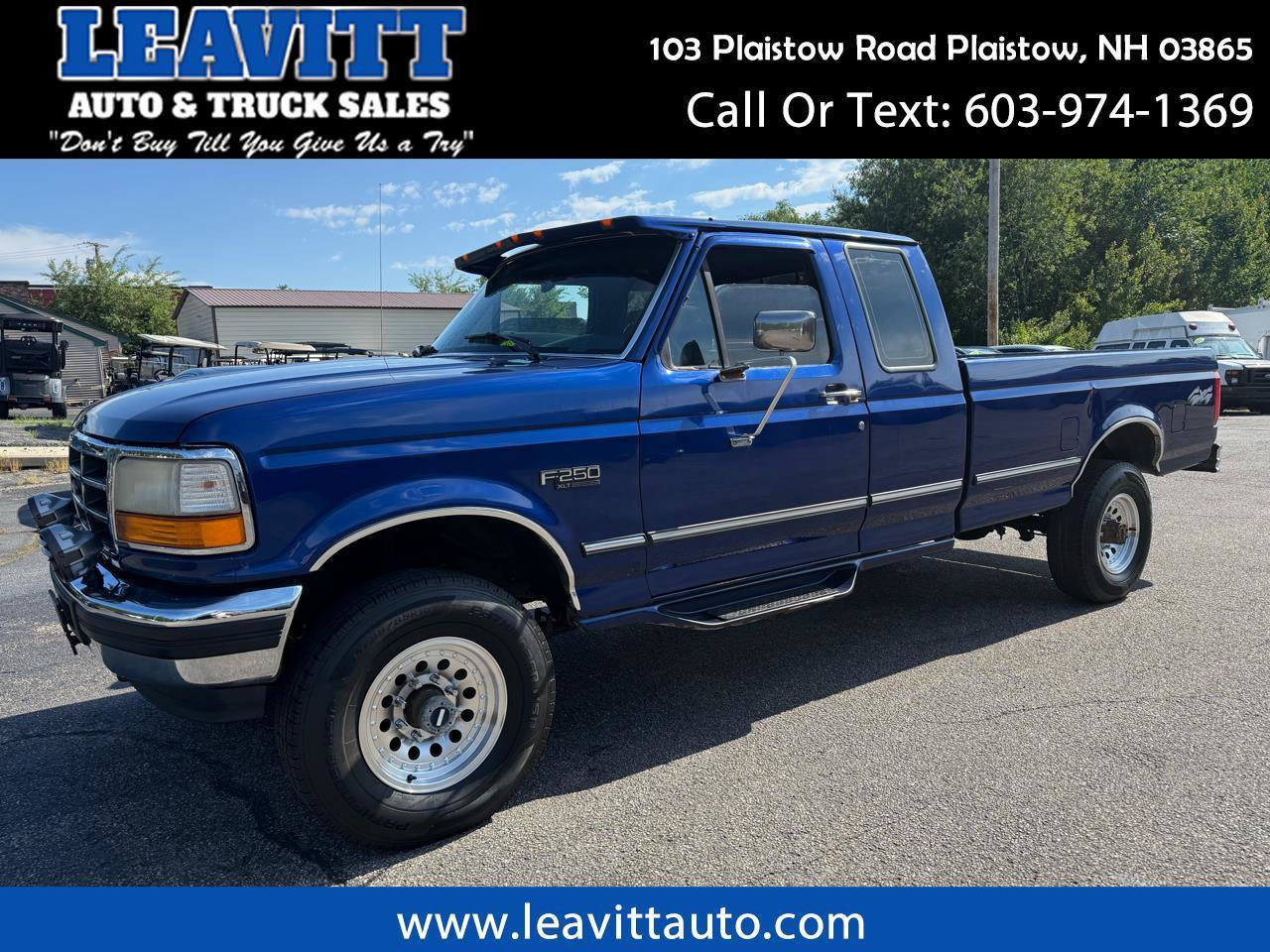 Used 1996 Ford F250 4x4 SuperCab image 1