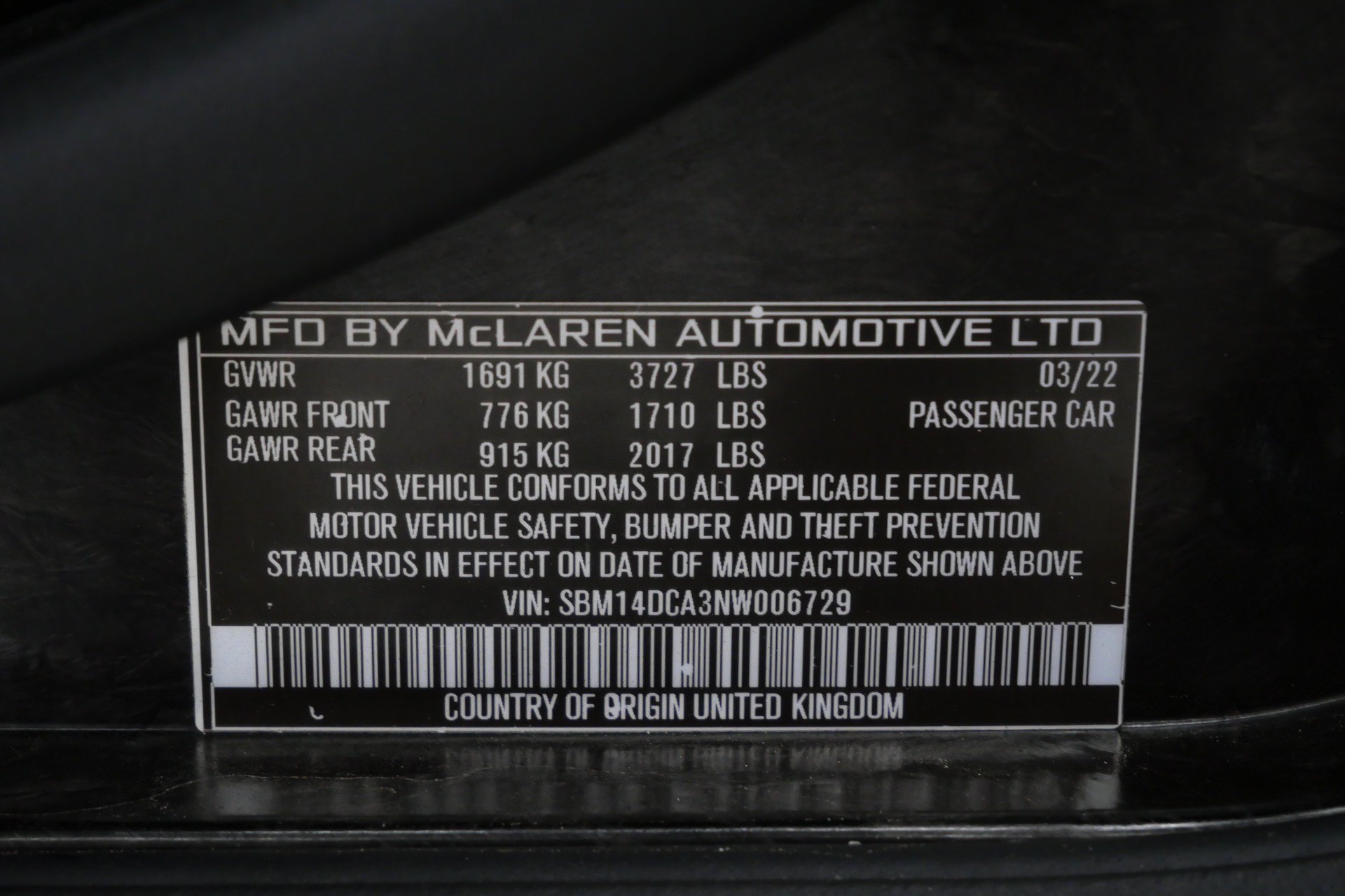 Used 2022 McLaren 720S Performance RWD image 20