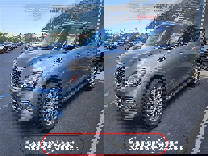 Used 2017 INFINITI QX80 4WD w/ Deluxe Technology Package image 1