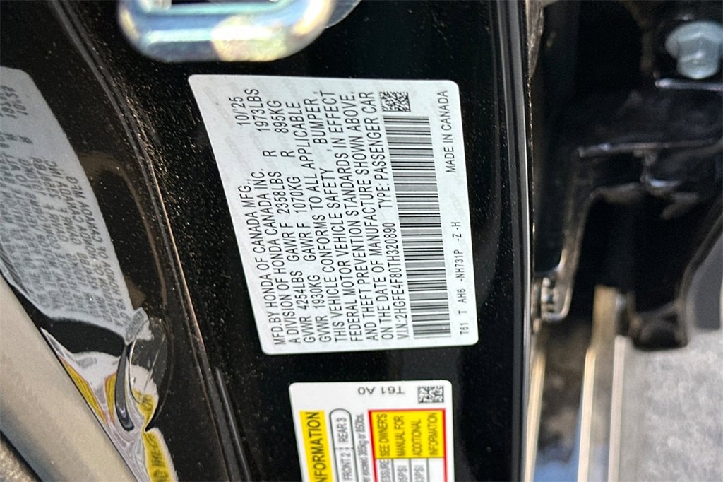 New 2026 Honda Civic Sport Touring image 33