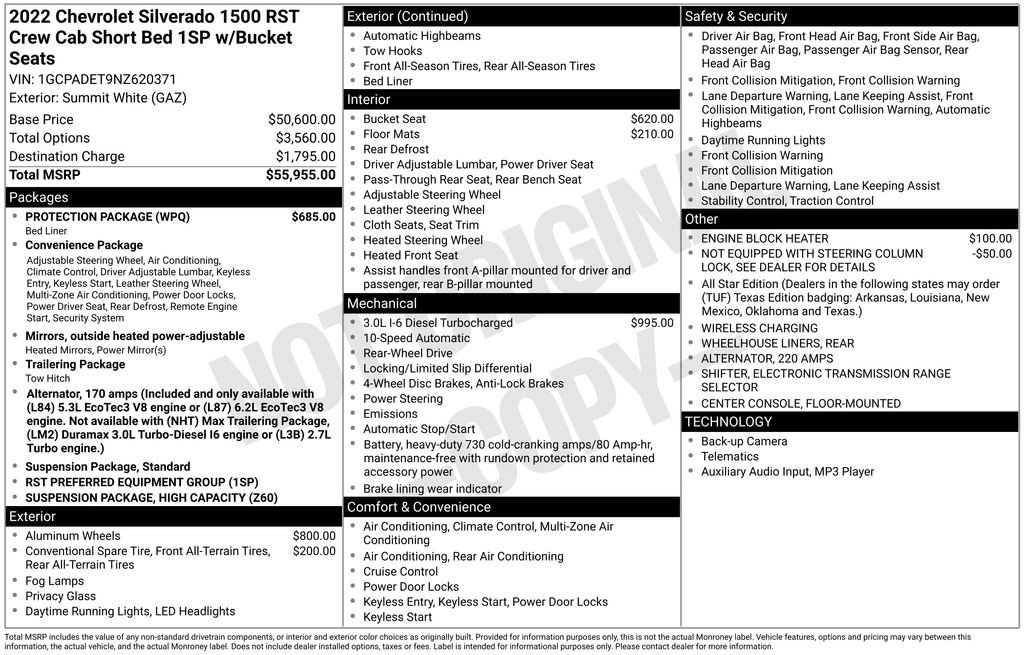 Used 2022 Chevrolet Silverado 1500 RST w/ Protection Package image 2