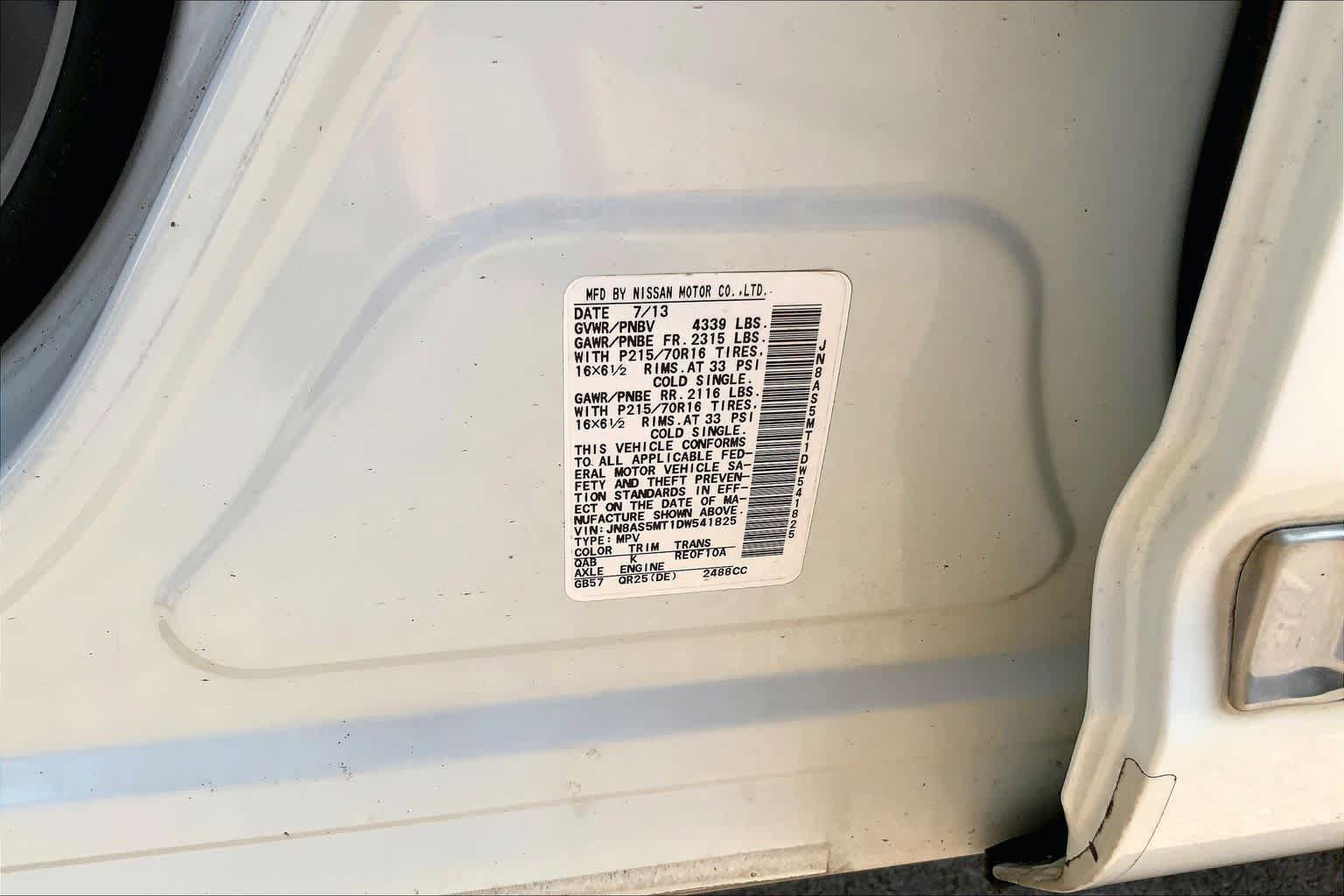 Used 2013 Nissan Rogue S FWD image 32