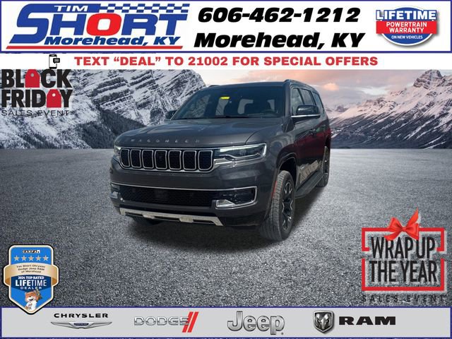 New 2025 Jeep Wagoneer Series III w/ Rear Seat Video Group 1