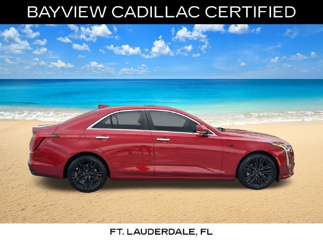 Certified 2023 Cadillac CT4 Premium Luxury w/ Climate Package RWD image 8