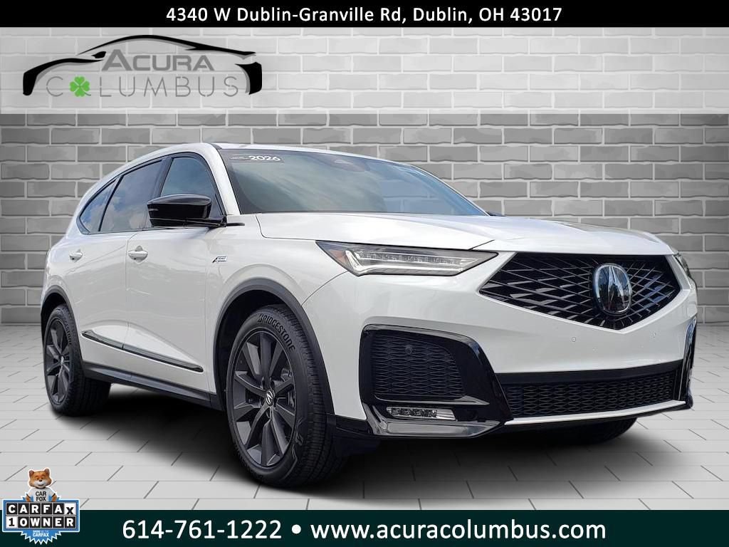 Certified 2026 Acura MDX A-Spec