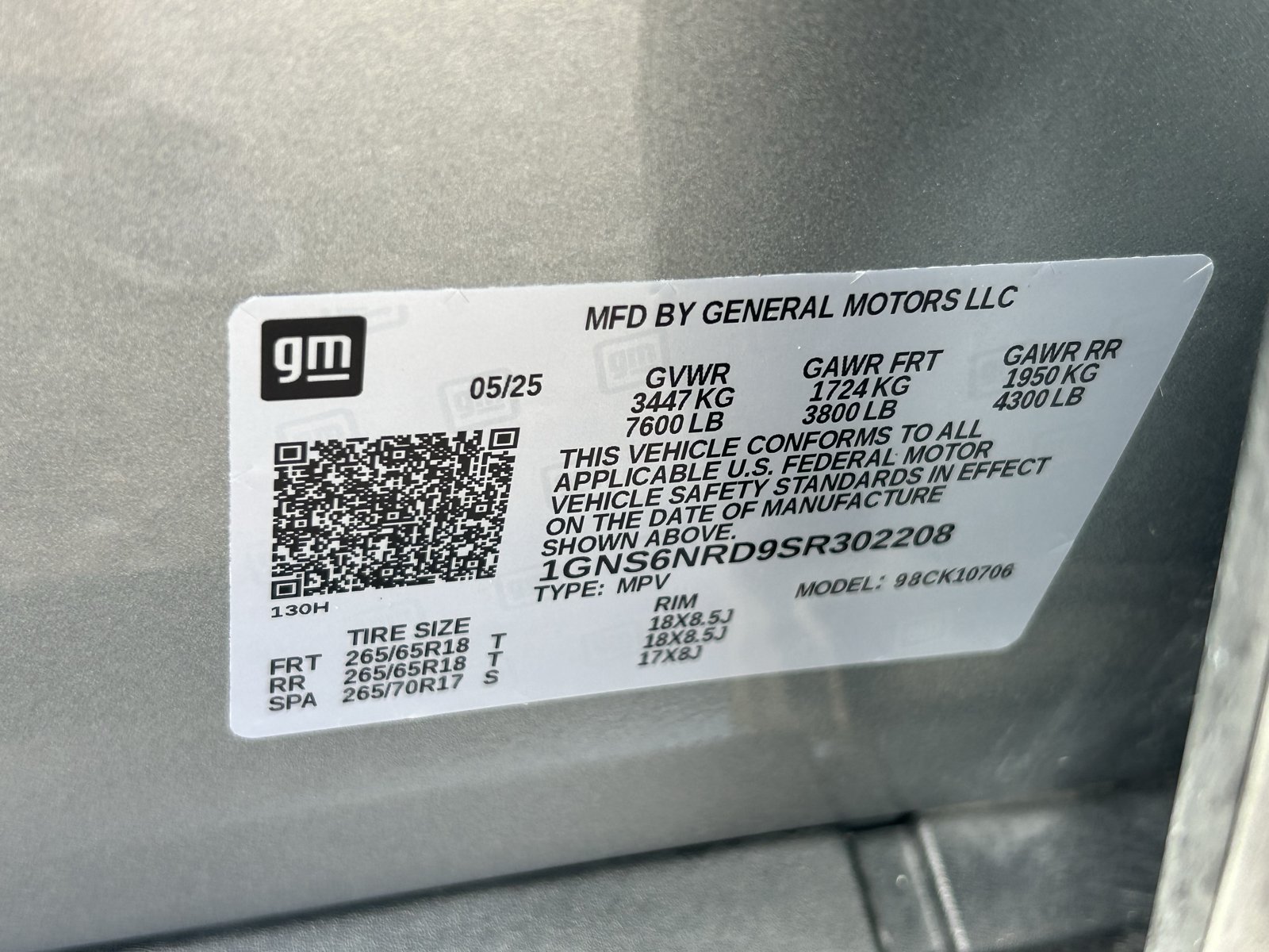 Used 2025 Chevrolet Tahoe LT AWD/4WD image 22