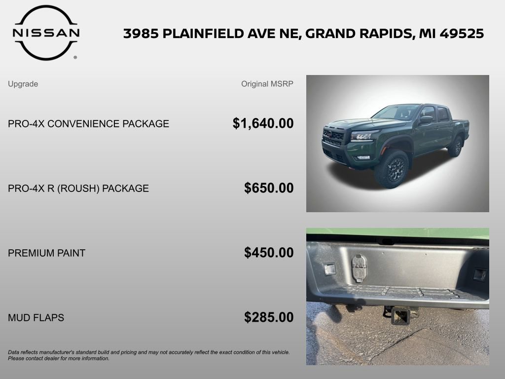 New 2026 Nissan Frontier PRO-4X w/ Pro-4x Convenience Package image 6