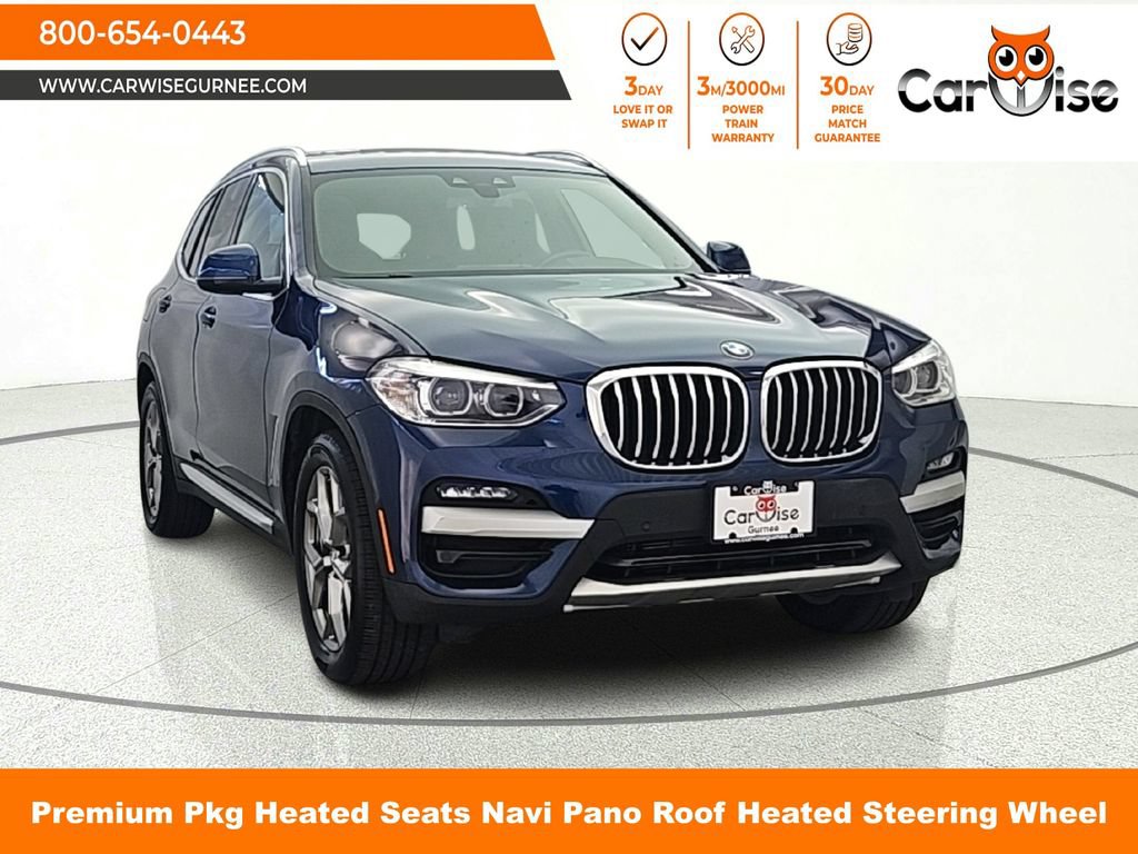 Used 2020 BMW X3 xDrive30i w/ Premium Package AWD/4WD image 1