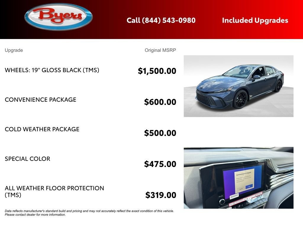 New 2026 Toyota Camry SE w/ Convenience Package FWD image 5