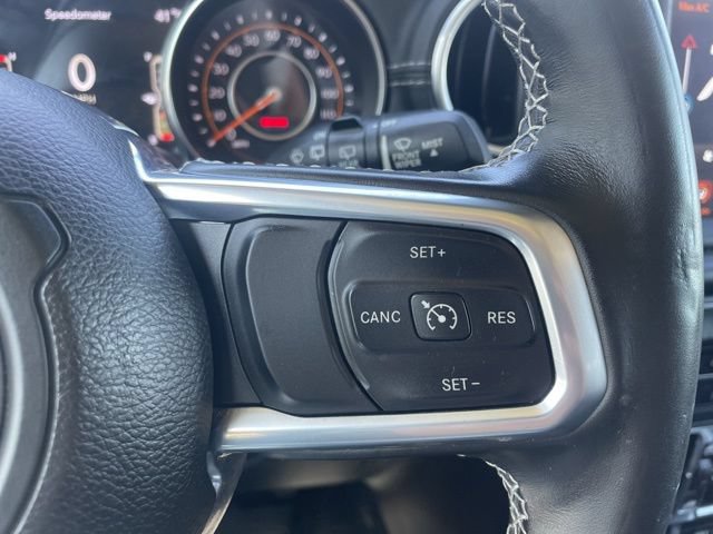 Used 2021 Jeep Wrangler Unlimited Sahara w/ Uconnect 4C Nav & Sound Group AWD/4WD image 22
