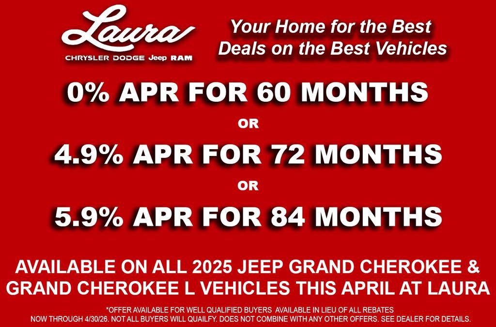 New 2025 Jeep Grand Cherokee Laredo X image 4