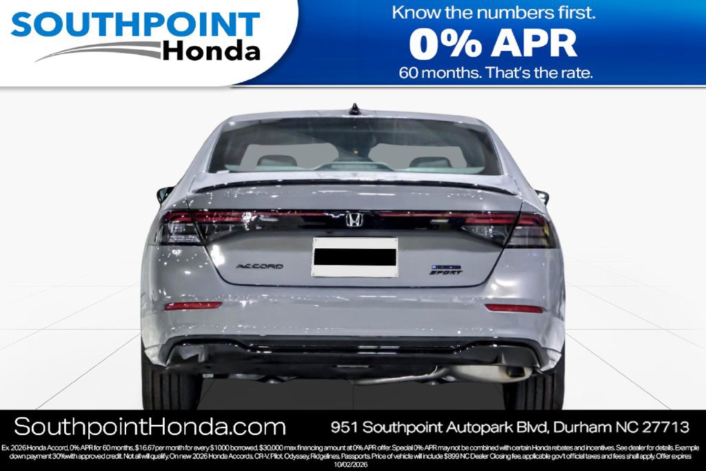 New 2026 Honda Accord Sport image 5