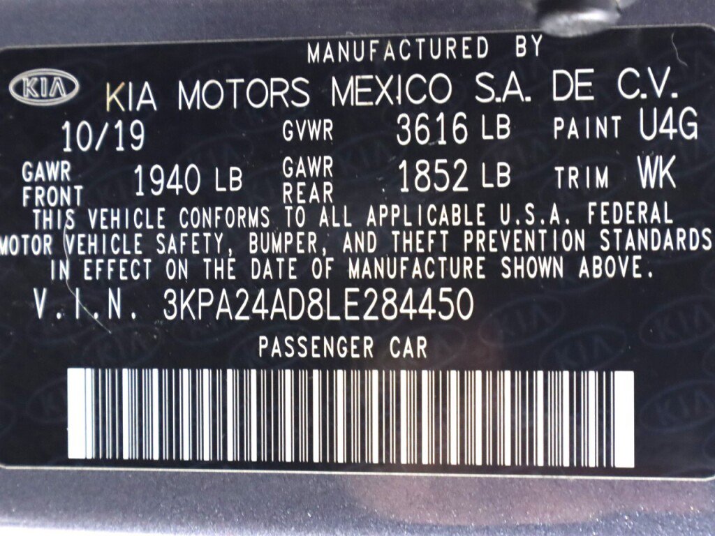 Used 2020 Kia Rio S FWD image 39