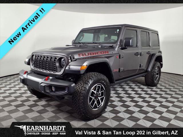 Certified 2025 Jeep Wrangler Unlimited Rubicon w/ Safety Group AWD/4WD image 1