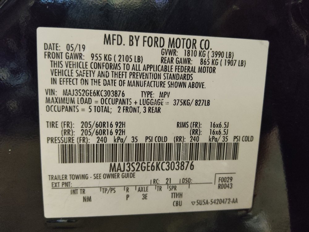 Used 2019 Ford EcoSport SE image 33